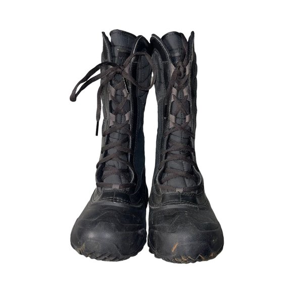 The North Face Thermoball Waterproof Leather Snow Ski Sledding Boots Girl's 4 - Picture 2 of 10